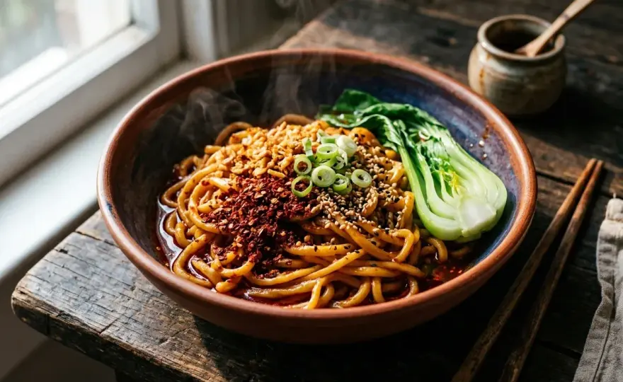 Chili-Nudeln in 20 Minuten - aromatisch statt nur scharf