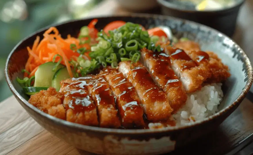 Japanisches Schnitzel mit Tonkatsu - so servierst du es knusprig