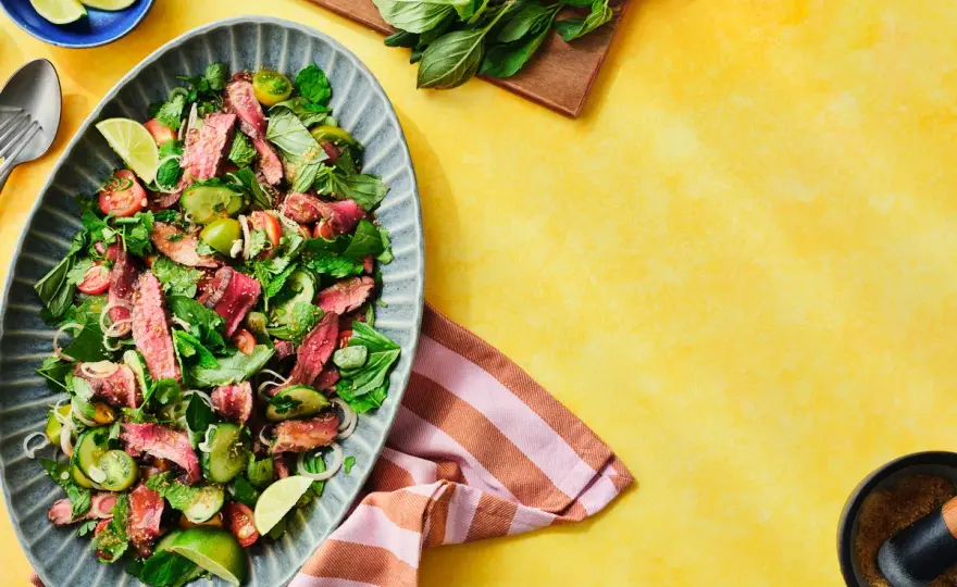 Thai-Rindfleischsalat - Yam Nua, Nam Tok und die perfekte Balance