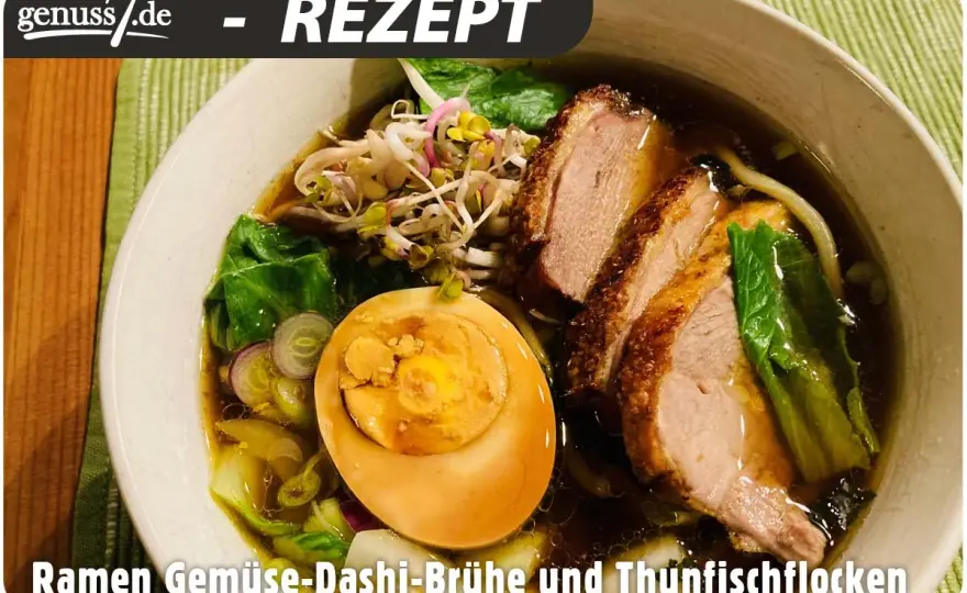 Dashi-Ramen selber machen mit klarer Brühe und perfektem Tare